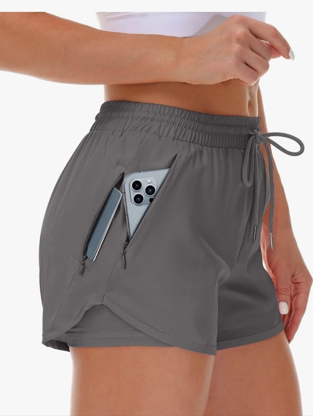 🏃🏽♀️Woman Size XL Runner Shorts With Liner Shorts🏃🏿